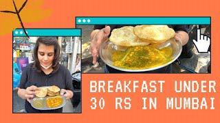 Cheap Breakfast In Mumbai | Chole Bhature | Aloo paratha | Litti Chokha and more... #whatafoodiegirl