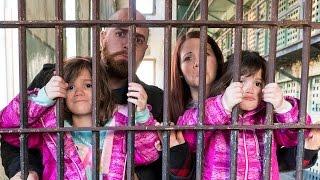 Locked Up!! Spending the Day in Prison with Twin Family Fun