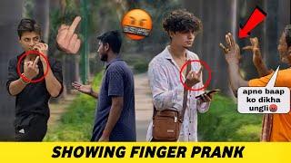 Showing Finger Prank  | TARANJEET SINGH