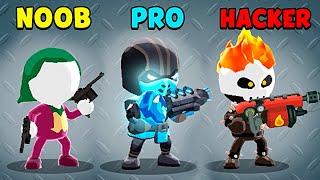 NOOB vs PRO vs HACKER - Johnny Trigger