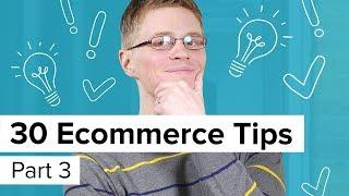 30 winning ecommerce tricks and tips