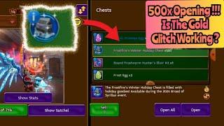 Arcane Legends Winter Event !!! 500x Opening is the glitch really work ?