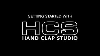 Getting started with Hand Clap Studio