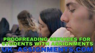 UKA: PROOFREADING SERVICES FOR STUDENTS WITH ASSIGNMENTS