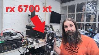 Msi Rx 6700 XT - naprawiamy budżetową kartę AMD 