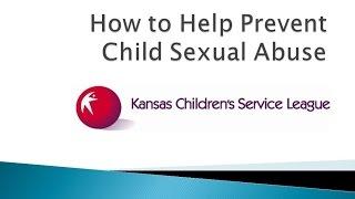 How to Help Prevent Child Sexual Abuse
