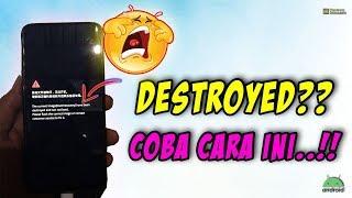 Mengatasi Pesan "have been Destroyed and can not boot" pada HP Realme | Test Realme 5 Pro