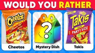 Would You Rather...? MYSTERY Dish Edition  Quiz Kingdom