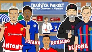 Transfer Market: Antony! Also feat. Ronaldo Fofana & Liverpool Midfielders (Man Utd Chelsea)