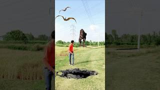 Vfx magic flying funny video tiktok video #shorts #short #funtoktv #trex #vfx #magic #short #shorts