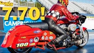 HARLEY STREET BAGGER WORLD RECORD ANNIHILATED!