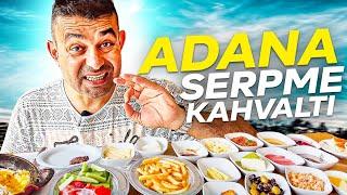 ADANADA SERPME KAHVALTI NEREDE YENİR? l Sokak Lezzetleri l Kahvaltıda ne yenir?