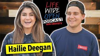 Hailie Deegan on Growing up with the Metal Mulisha & Creepy Fan Encounters | Life Wide Open Podcast