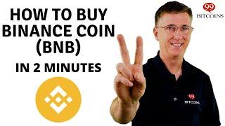 How to Buy Binance Coin (BNB) in 2 minutes (2024 Updated)