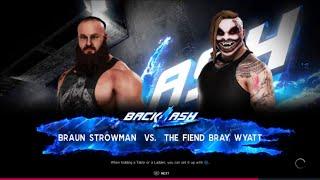 WWE 2K20 Gameplay Braun Strowman vs The Fiend Bray Wyatt Backlash