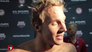 Caeleb Dressel gives very emotional interview