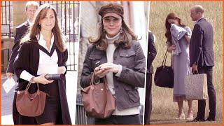 Kate Middleton Beautifuly In Longchamp Le Pliage Bags's Spacious Nylon Tote Perfects The Carryall