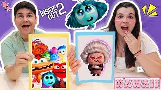 3 Marker Challenge DEL REVÉS 2 (Inside Out 2) - LOL Retos Divertidos