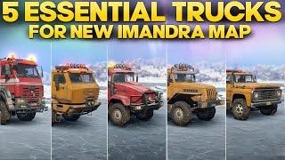 5 Most Essential Trucks For New Imandra Map in SnowRunner Update 7.0