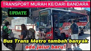 Info Terupdate Cara Murah Keluar Bandara Bali Naik Bus Trans Metro & Info Titik Ojol