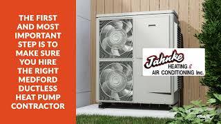 Ductless Contractor Medford OR - Mini Split Installer Medford OR - Jahnke Heating & Air Conditioning