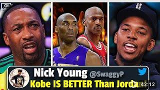 Gilbert arenas disrespect Kobe Bryant trying to debate nick young