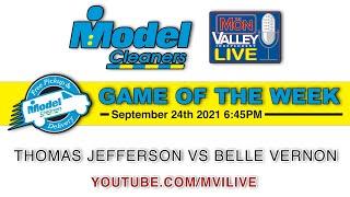 MVI Live | Football | Thomas Jefferson vs Belle Vernon