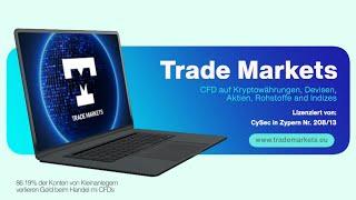 Trade Markets - Handeln Sie CFDs auf Krypto