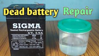 How to repair a dead battery