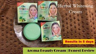 Aroma Herbal Whitening Cream | Honest Review #skinwhiteningcream #skinwhitening #fairnesscream