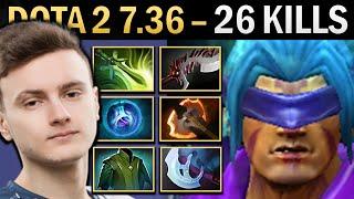 Anti-Mage Gameplay Miracle with 1400 XPM and 26 Kills - Dota 7.36