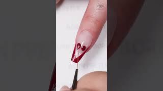 Valentine Heart French Nail Art | BORN PRETTY