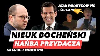 KOMPROMITACJA BOCHEŃSKIEGO – FARSA PRZYDACZA️WANDAL Z PiS  ZAATAKOWAŁ AUTO I AFERA U HOŁOWNI