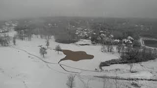 02-08-2020 Woodstock, GA - Snow (Drone)