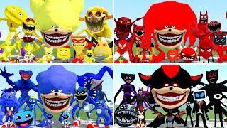 WHICH COLOR IS STRONGER? from ALL NEW THE SONIC TAPES FAMILY & MONSTER CHARACTERS in Garry's Mod!