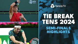 Wozniacki/Rune Battle Navarro/Shelton | Tie Break Tens 2024 Semi-Finals Highlights