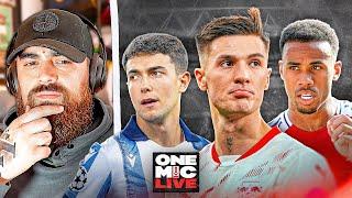 Transfer Window OPEN, ZUBIMENDI Done, SESKO Contact & GABRIEL Contract Extension! | One Mic Live