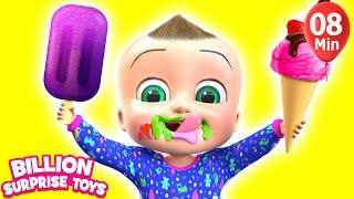 Ice Cream Park Song - BillionSurpriseToys Nursery Rhymes, Kids Songs