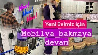 Almanyada mobilye ve beyaz eşya fiyatları⁉️yeni evimiz için yeni mobilyalar bakıyoruz mutfak⁉️vlog