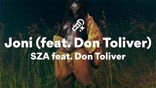 SZA feat. Don Toliver, Joni (Lyrics)