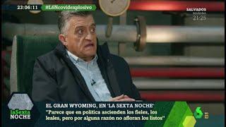 Wyoming habla del hospital Zendal: "No vale para nada" - laSexta Noche