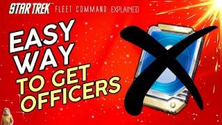 EASY WAY to get officers | How to play Star Trek Fleet Command | Outside Views STFC 2023