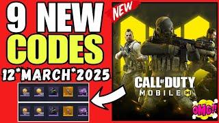 MARCH UPDATED CODESCODM REDEEM CODES 2025 MARCH | COD MOBILE COODES 2025 | CALL OF DUTY MOBILE COD