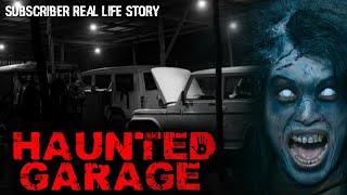 HAUNTED GARAGE - Real Life Horror Story In Telugu [Subscriber Story] @rrrhs