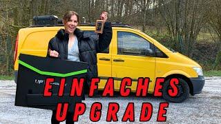 SO einfach kann's sein!  Unsere GENIALE Solar-Lösung für VANLIFE! 