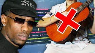 How To Make DARK Travis Scott & Cubeatz Loops 