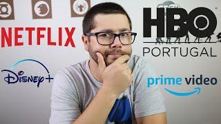 Qual o Melhor serviço de Streaming? (Netflix vs Disney Plus vs Amazon Prime vs HBO Portugal)