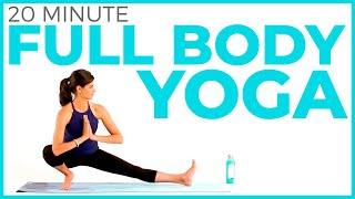 20 minute Full Body Yoga Flow  Intermediate Vinyasa Yoga Routine