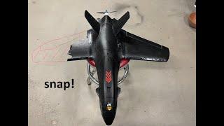 AtomRC Dolphin last flight