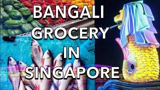 Aj gelam bengali grocery store in Singapore || Indian Grocery Store || Bangla Vlog